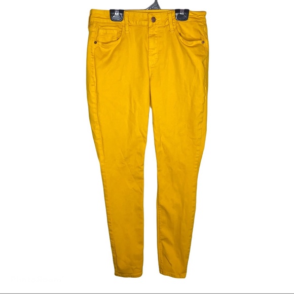 Old Navy Pants - Old Navy Women Rockstar Super Skinny Mustard Pants